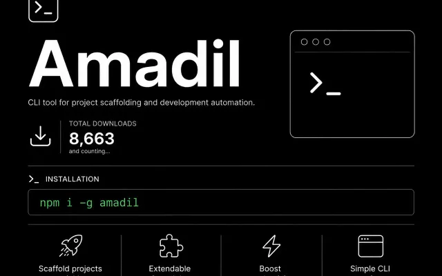 Preview of AMADIL CLI