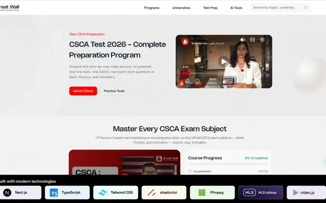 Preview of CSCA Exam Simulator